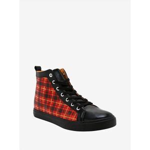 New Rare Hot Topic Harry Potter Gryffindor Red Hi Top Sneakers Mens Sz 8